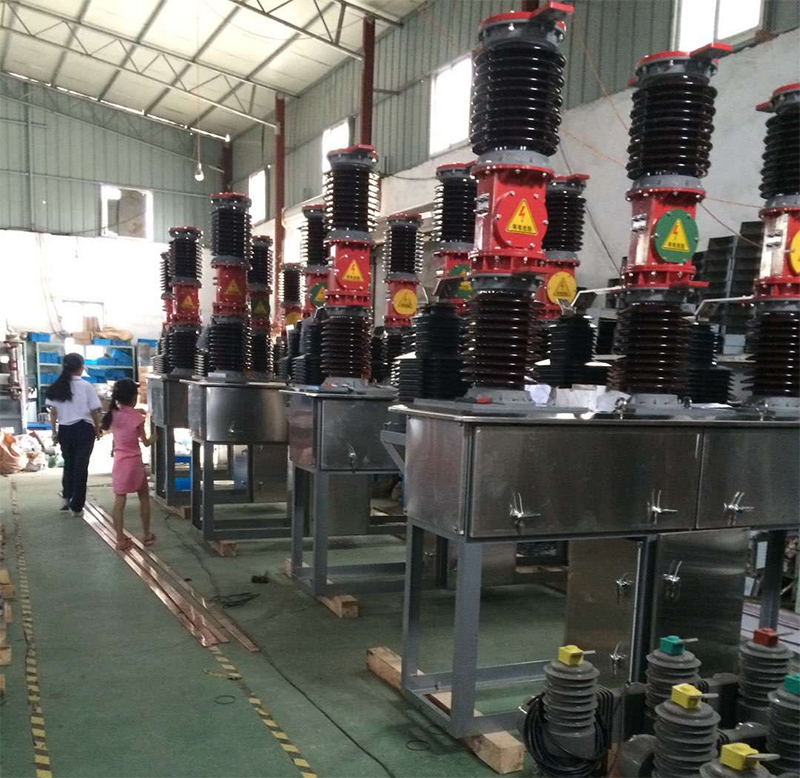 ZW7-40.5高压真空断路器装配车间