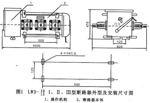 六氟化硫断路器结构
